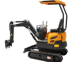 超小型挖掘機(jī)操作，使用小型挖掘機(jī)按人工挖土計(jì)算